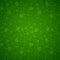 Seamless Pattern - Saint Patrick`s day with linear Clover on green background.