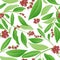 Seamless pattern sandalwood