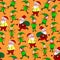 Seamless pattern with Santa Claus, Christmas elfes. New year Xmas backgrounds and textures. For greeting cards, wrapping paper,