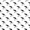 Seamless pattern with sea gulls on a white background. Vector image in a realistic style.