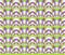 Seamless pattern semicircular purple green