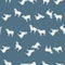 Seamless pattern of sheep. Domestic animals on colorful background. Vector illustration for textile