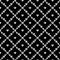 Seamless pattern of silver metallic hearts with a gradient on a black background