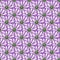 Seamless pattern with simple daisy flowers shapes. Purple background. Natural floral backdrop. Vector design for textile, fabric,