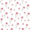 Seamless pattern with small flowers