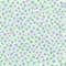 Seamless pattern with small gentle daisy flowers in pink, green