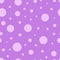 Seamless pattern with small purple dot. Vector illustration