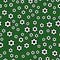 Seamless pattern with soccer balls vector hexagon symbol