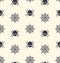 Seamless Pattern Spider and Spider Web