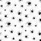 Seamless pattern with spiders. halloween texture