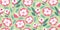 Seamless pattern with spring flowers in bloom