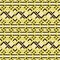 Seamless pattern of square lattices and V-shaped elements