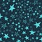 Seamless pattern, star asterisk, vector illustration design with star