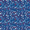 Seamless pattern of stars