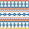 Seamless pattern in the style of the American Indians. Tribal Style. Geometric ornament. Texture for background, tissue wrapping p