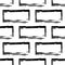 Seamless pattern of stylized brick wall, black and white.