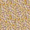 Seamless pattern of stylized pistachio kernels, green brown, watercolor, urchin, handmade