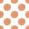 Seamless pattern with sweets. The cookie pattern