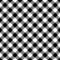 Seamless Pattern Of Symmetric Black and White Dots on Neutral Grey background
