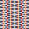 Seamless pattern with symmetric geometric ornament. Chevron zigzag bright colors vertical lines abstract background.