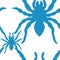 Seamless pattern with tarantula