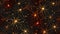 seamless pattern texture with millions of neurons warm , generated by AI