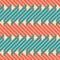 Seamless pattern of thick diagonal stripes in retro colors