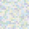 Seamless pattern tiles in bright delicate colours