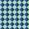 Seamless pattern of triangles with different shades of blue