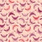 Seamless pattern with tropical butterflies