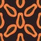 Seamless pattern with tropical fruits. Healthy dessert. Fruity background. Carica papaya. Exotic food