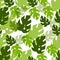 seamless pattern of tropical monstera leaves in gentle juicy green tones. Summer conceptual painting