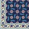 seamless pattern. Turkish, Moroccan, Portuguese Azulejo tiles and border, ornaments.