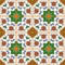 Seamless pattern . Turkish, Moroccan, Portuguese tiles, Azulejo, ornaments. Islamic Art.