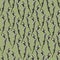 Seamless pattern twig of a willow. Vector. Plant on an isolated olive background. The idea for the cover, Wallpaper, walls.