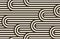 Seamless pattern with twisted lines, vector linear tiling background, stripy weaving, optical maze.