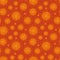 A seamless pattern. Vector illustration - coronavirus molecule under magnification, square