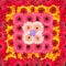 Seamless Pattern from Vibrant Gerbera Flowers