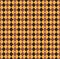 Seamless pattern Of Vintage Happy Halloween Tartan Texture. Hall