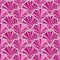 Seamless pattern with vivid pink flowers