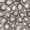 Seamless pattern of watercolor beige gray stones