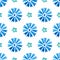 Seamless pattern with watercolor cornflower and forget-me-not. Blue flowers