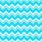 Seamless pattern from waves of various shades of blue