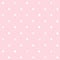 Seamless pattern. White dots pattern. Light pink background. Kids prints