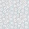 Seamless pattern with white fluffy circles, pastel palette
