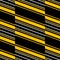 Seamless pattern of wide vertical stripes with diagonal lines in