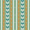 Seamless pattern of wide vertical stripes with serpentine