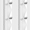 Seamless pattern Woman hidden eyes looking through vertical venetian blinds eps 10