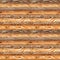 Seamless pattern of wooden wall of pine logs.