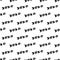 Seamless pattern XOXO on white background. Grunge hand written brush lettering XO. Hugs and kisses abbreviation symbol. Easy to
